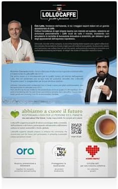  Lollo Caffè Passionespresso Classic Blend Per Macchine Nespresso 100 Capsule
| Lollo Caffè Passionespresso Classic Blen