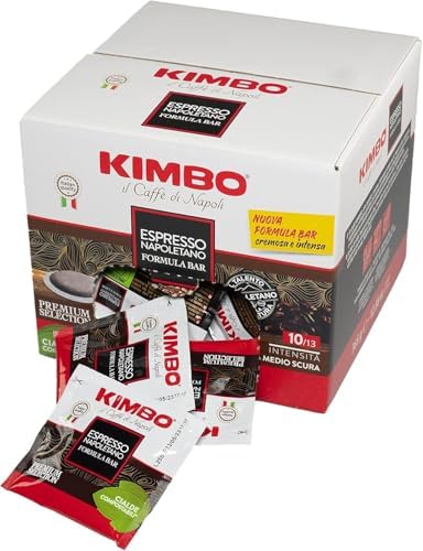  Kimbo Espresso Napoletano 400 Capsule Pure Roasted Coffee for Home Baristas
| Kimbo Espresso Napoletano 44 mm Capsules 