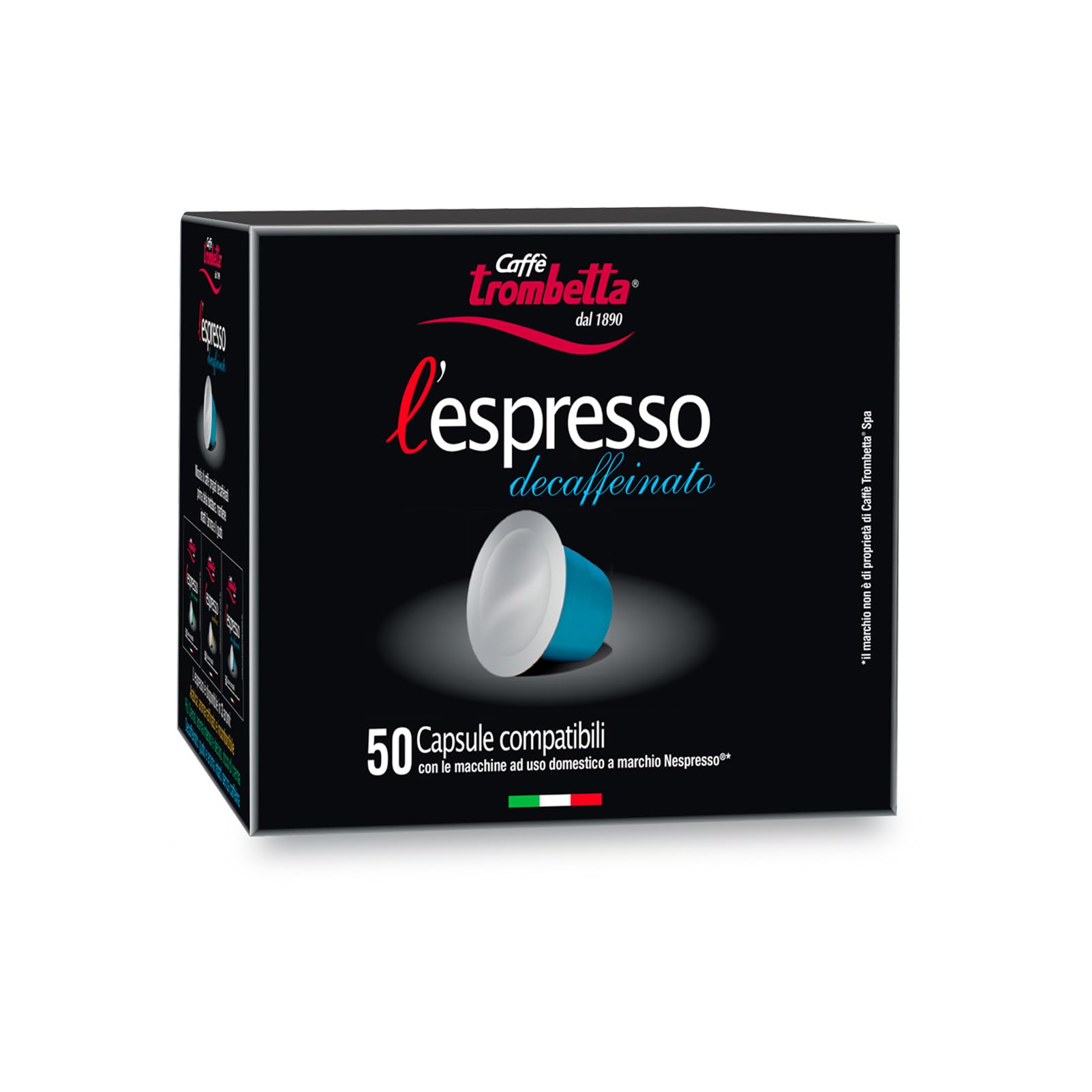  Nespresso Decaffeinated 50 Capsulei per Uomini Amanti della Crescenza Aroma
| Nespresso Decaffeinated 50 Capsulei per C
